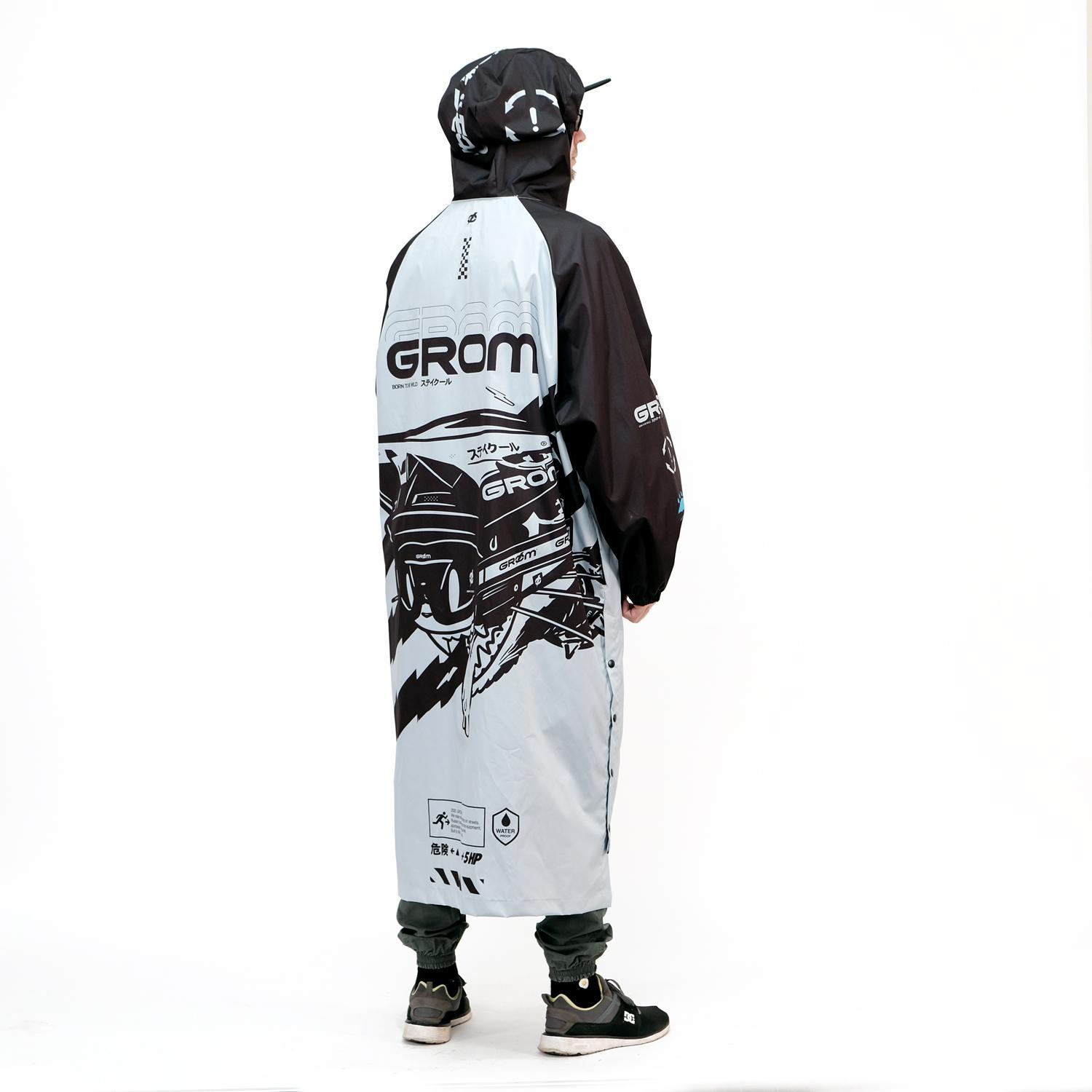 Дождевик Grom RC-1 серый