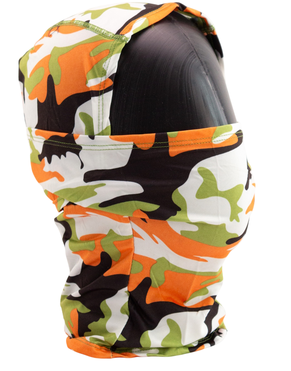 Подшлемник (Балаклава) мото Camo зеленый