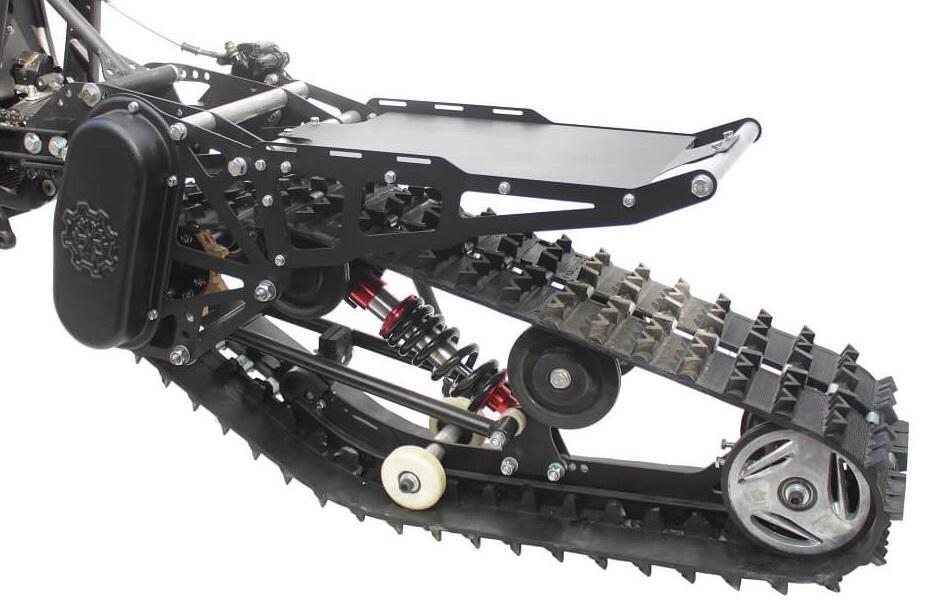 Гусеничный комплект для питбайка_гусеница на питбайк_ питбайк сноубайк_питбайк Snowbike_снегходный комплект на мотик_3