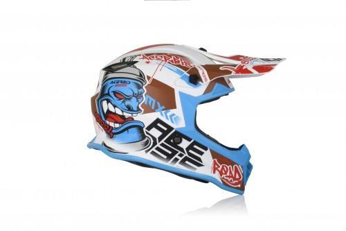 Acerbis STEELOFF ROAD DIVISIONWHITEBLUE 2