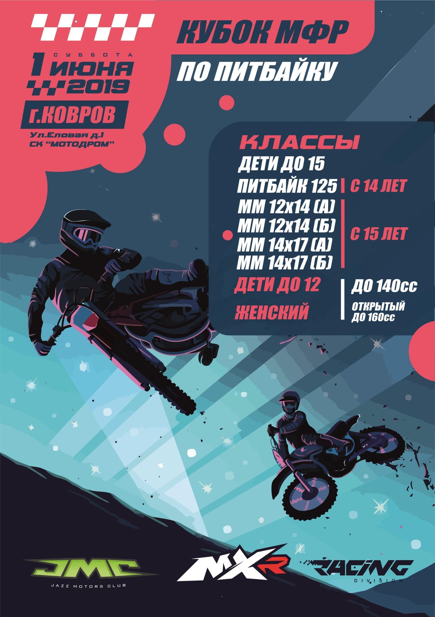 Первый этап Кубка МФР по Питбайку