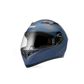 Шлем дорожный SHOCK R1 VIOLET BLUE MATT