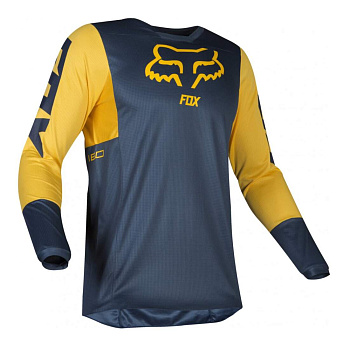 Мотоджерси Fox Jersey Grey/Yellow