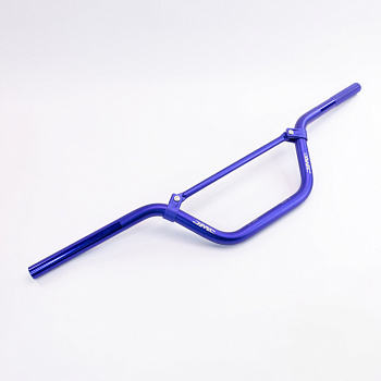 Руль 22.2 мм толстостенный алюминий Pro Taper type Blue color (H-145mm)