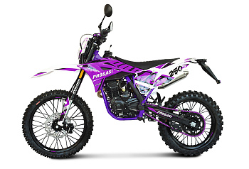 Мотоцикл эндуро PROGASI SUPER MAX 250RR Purple 21/18 с ПТС