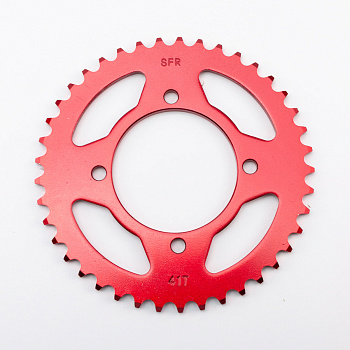 Звезда ведомая SFR 420 41T Pitbike 125-190 4x92x76 Red